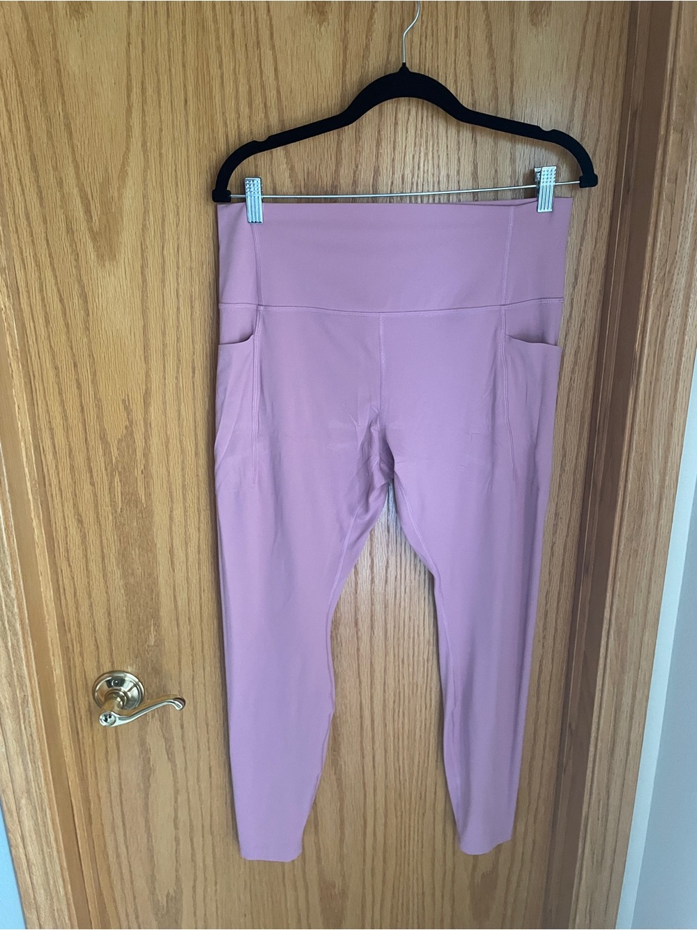 All in Motion, Everyday Soft, Ultra High Rise Leggings, 2 Pockets, Pink, XXL